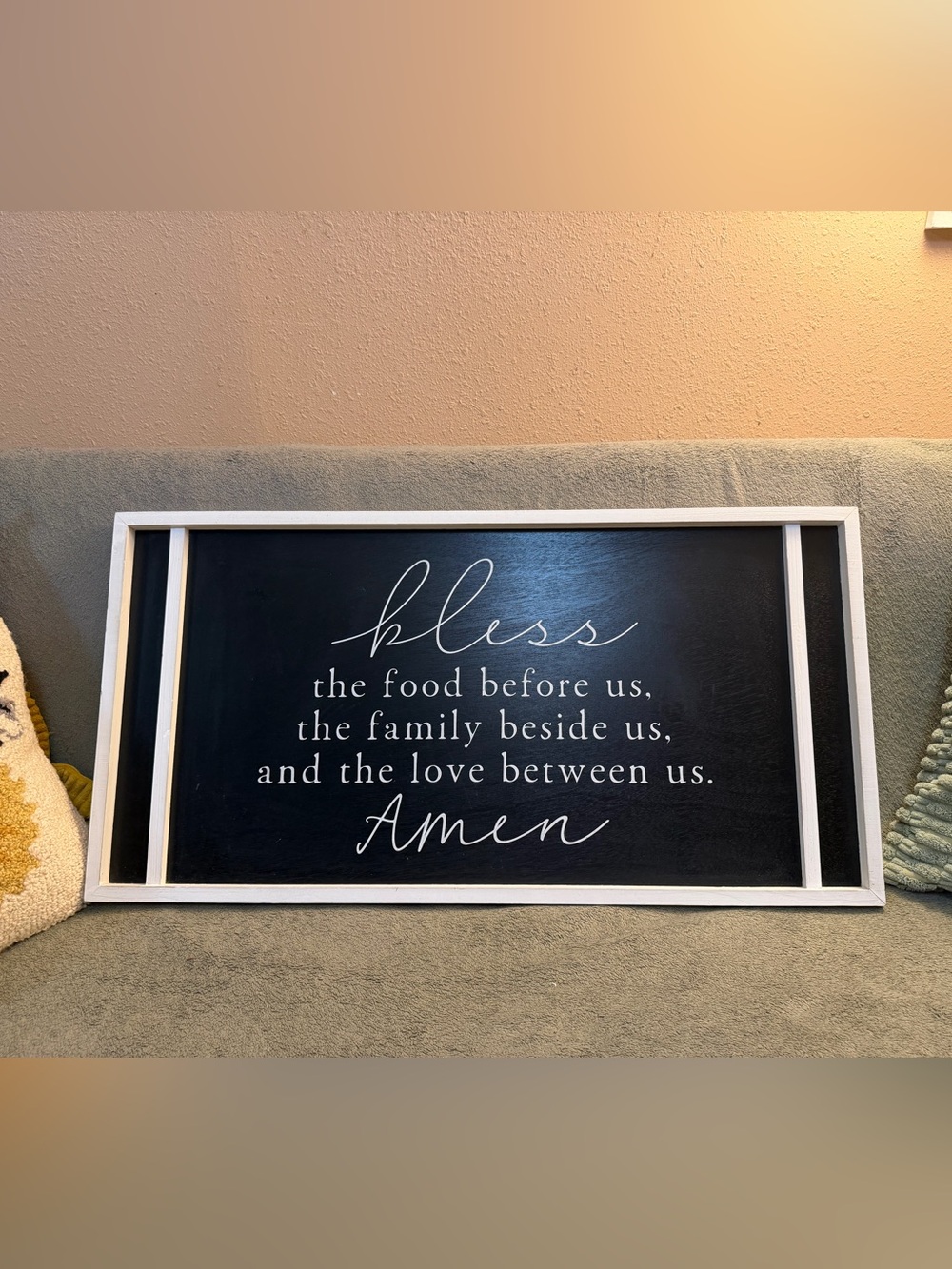 Chalk Board Painted Wall Decor
